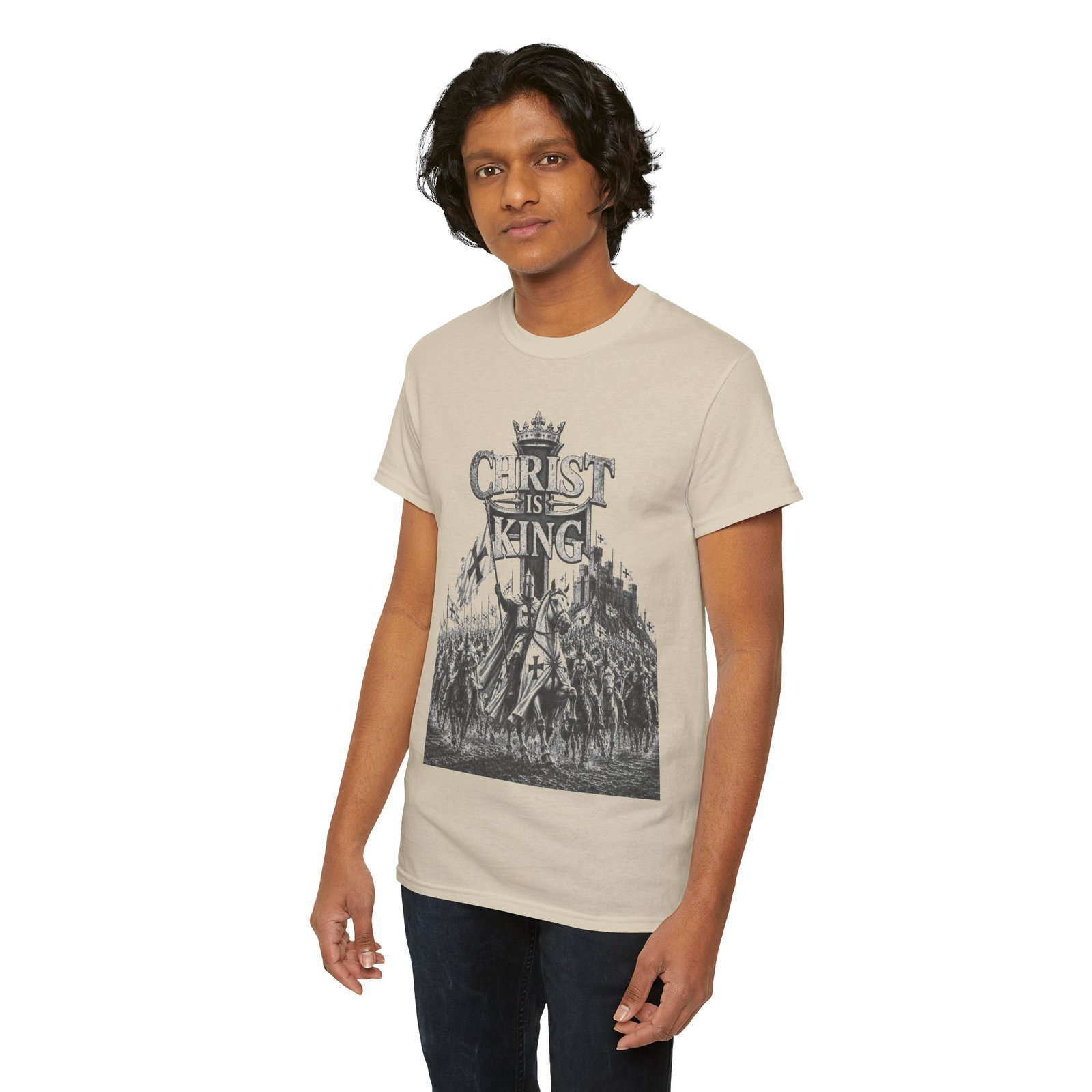 Christ Is King T-Shirt — Vintage Christian Faith Tee - Image 29