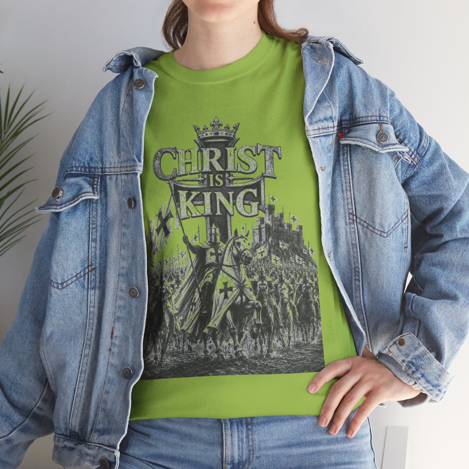 Christ Is King T-Shirt — Vintage Christian Faith Tee - Image 99