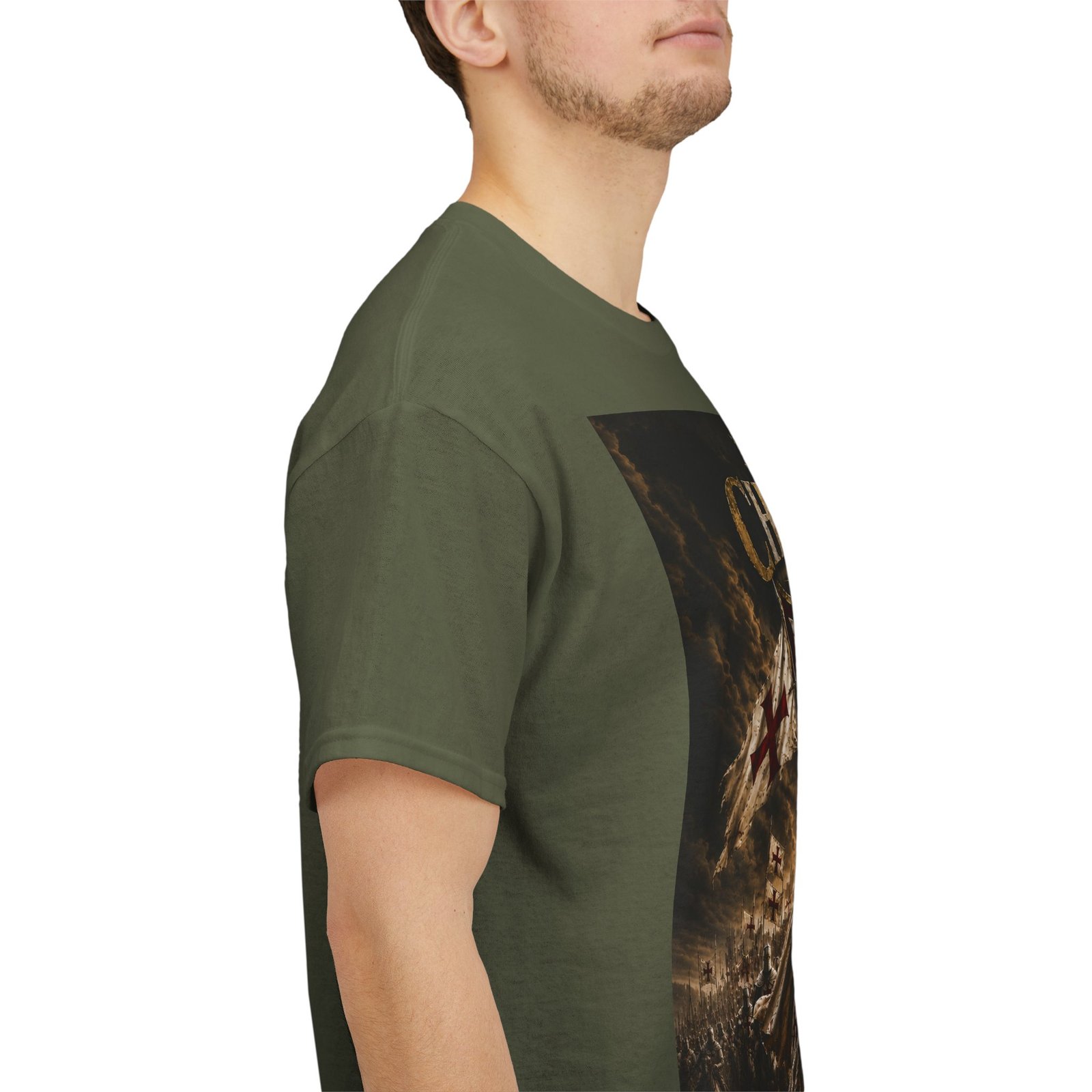 Christ Is King T‑Shirt — Christian Faith Battle Graphic Tee - Image 68