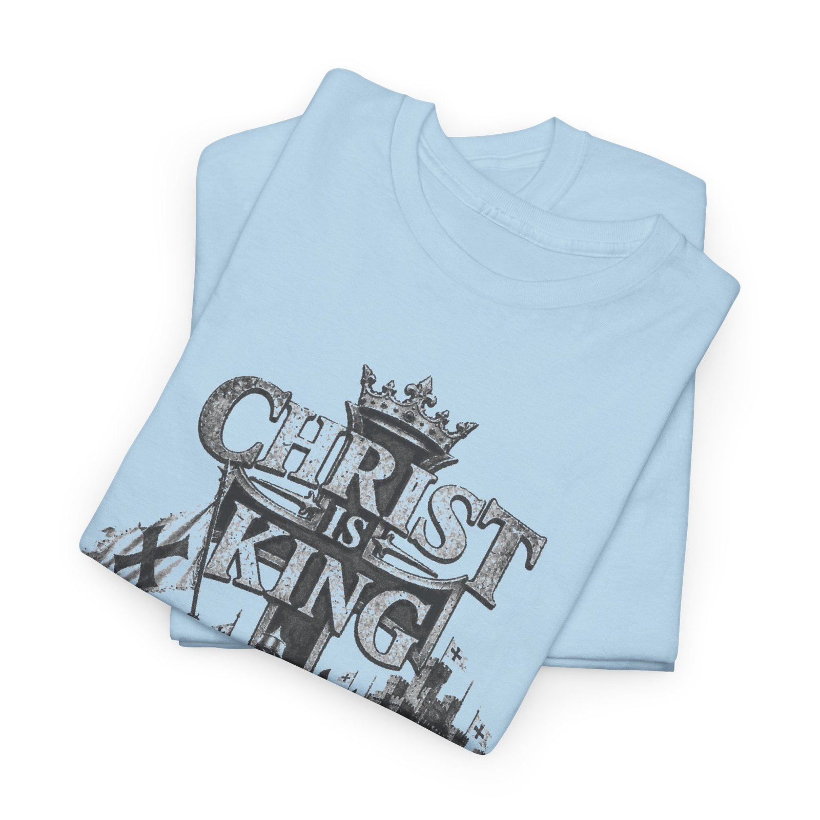 Christ Is King T-Shirt — Vintage Christian Faith Tee - Image 106