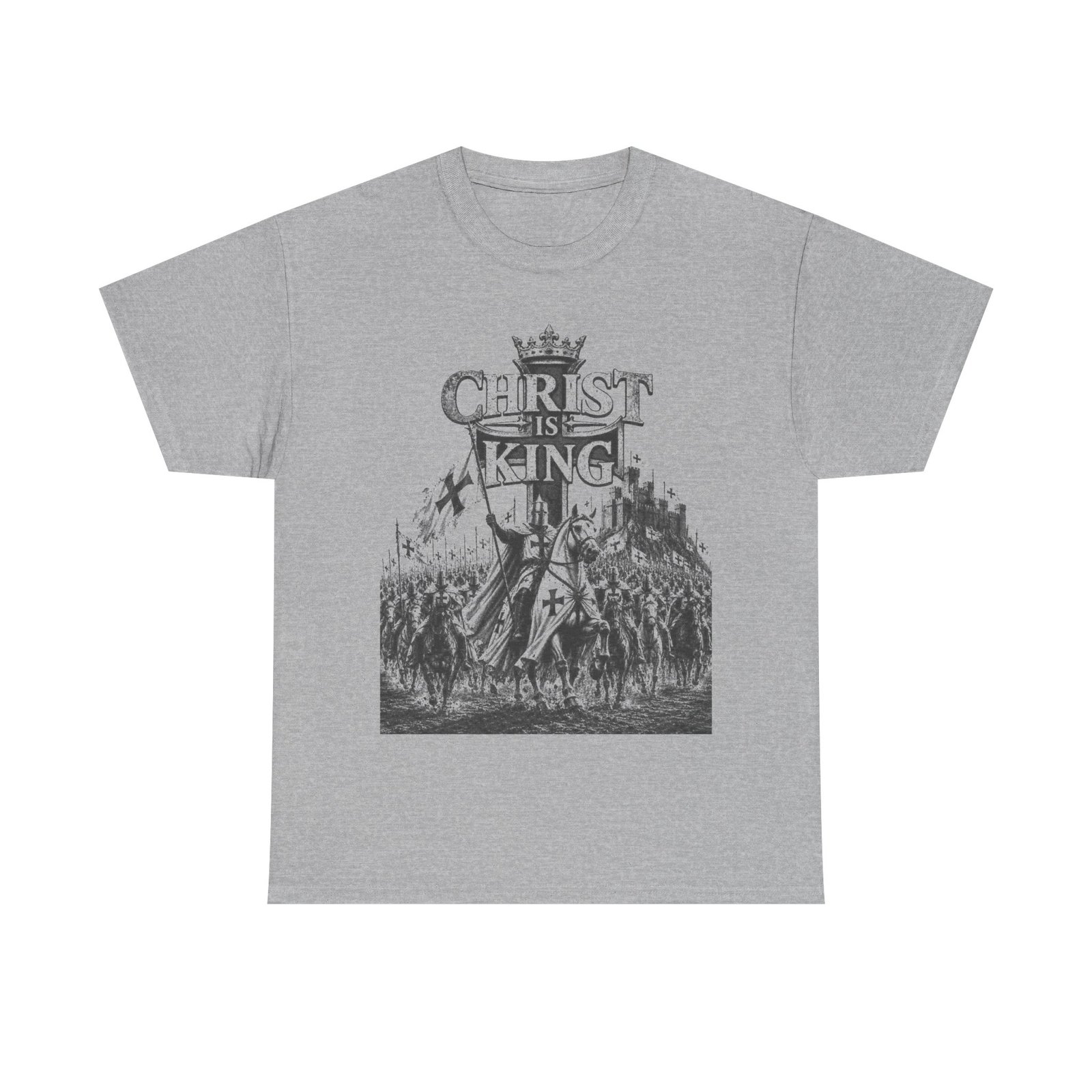 Christ Is King T-Shirt — Vintage Christian Faith Tee - Image 68
