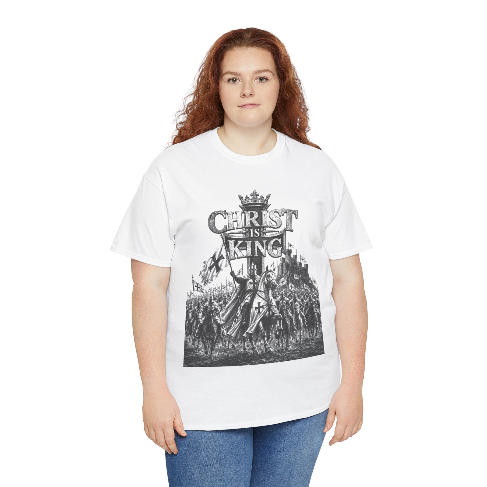 Christ Is King T-Shirt — Vintage Christian Faith Tee - Image 18