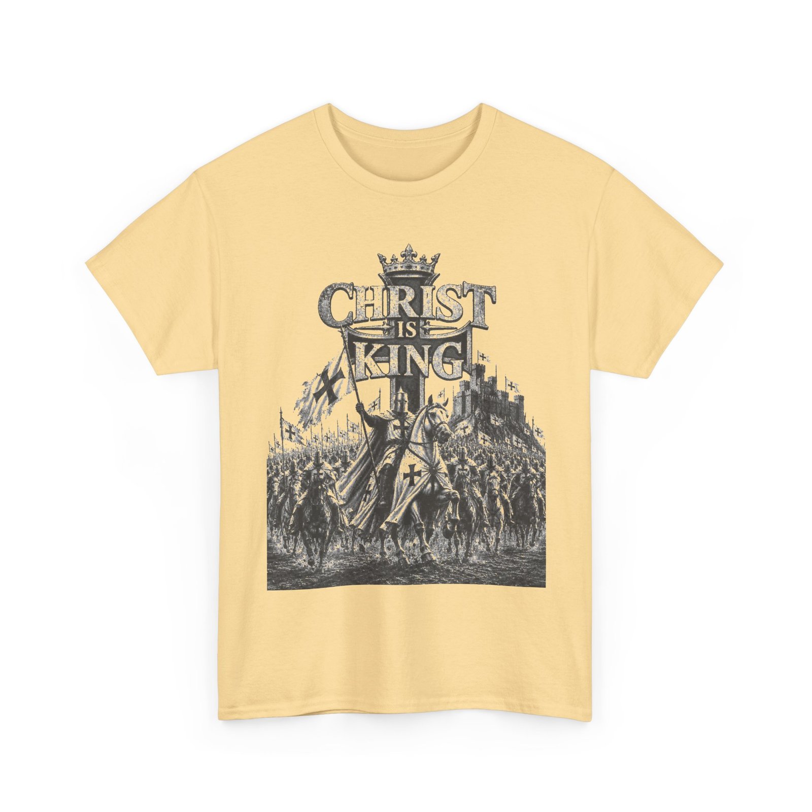 Christ Is King T-Shirt — Vintage Christian Faith Tee - Image 36
