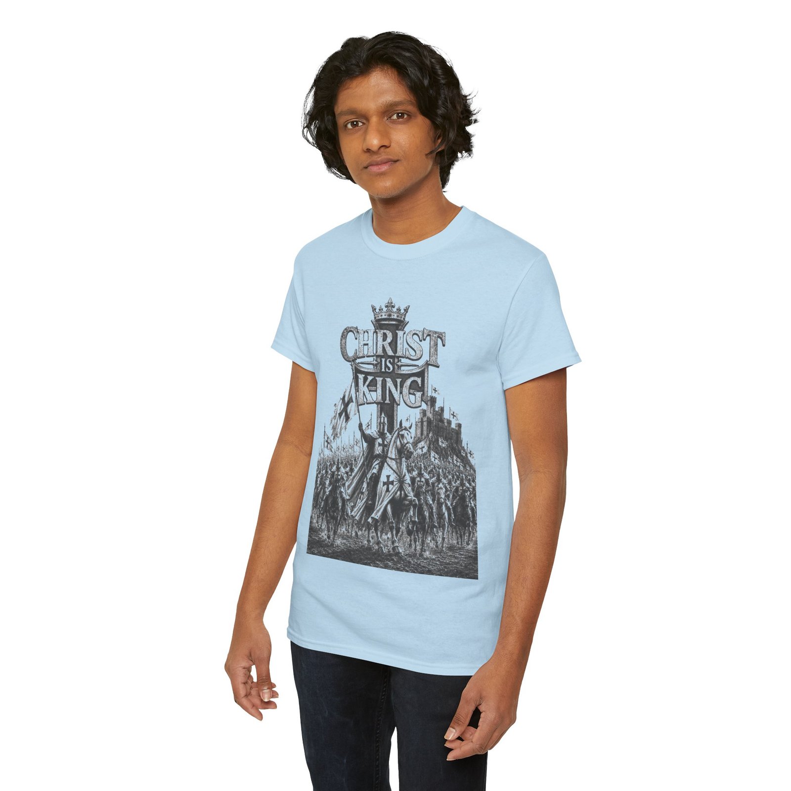 Christ Is King T-Shirt — Vintage Christian Faith Tee - Image 114