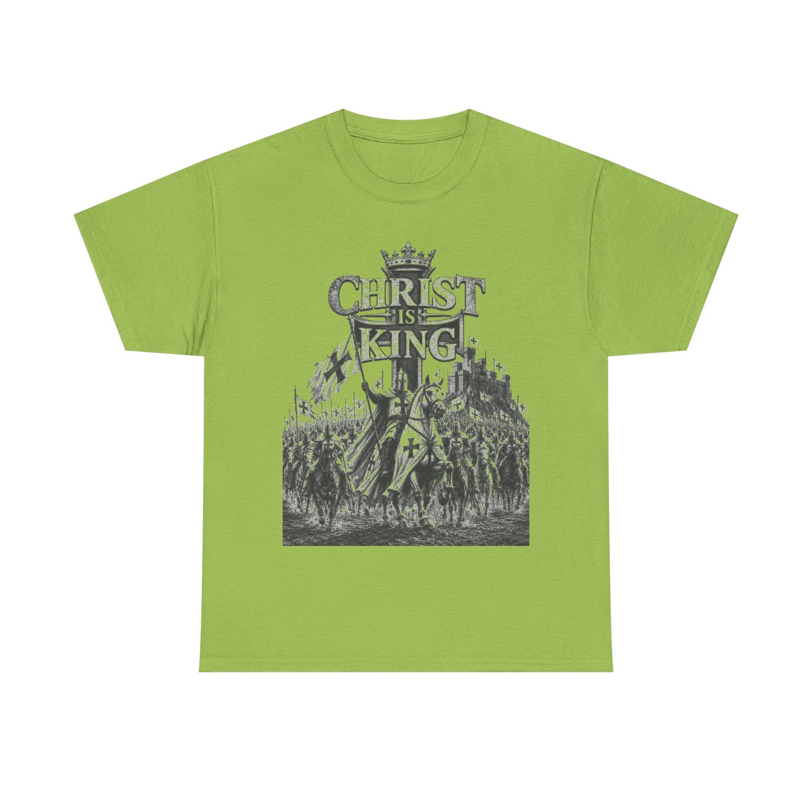 Christ Is King T-Shirt — Vintage Christian Faith Tee - Image 102