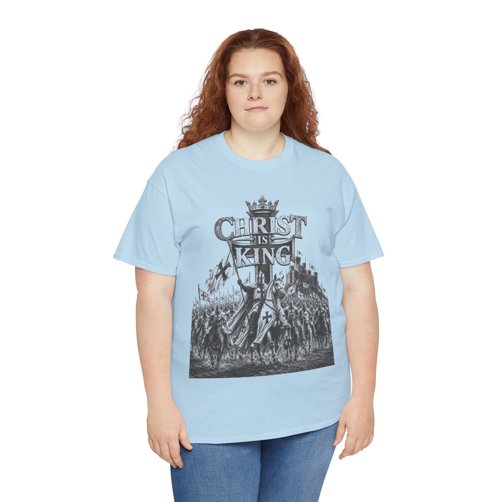 Christ Is King T-Shirt — Vintage Christian Faith Tee - Image 120