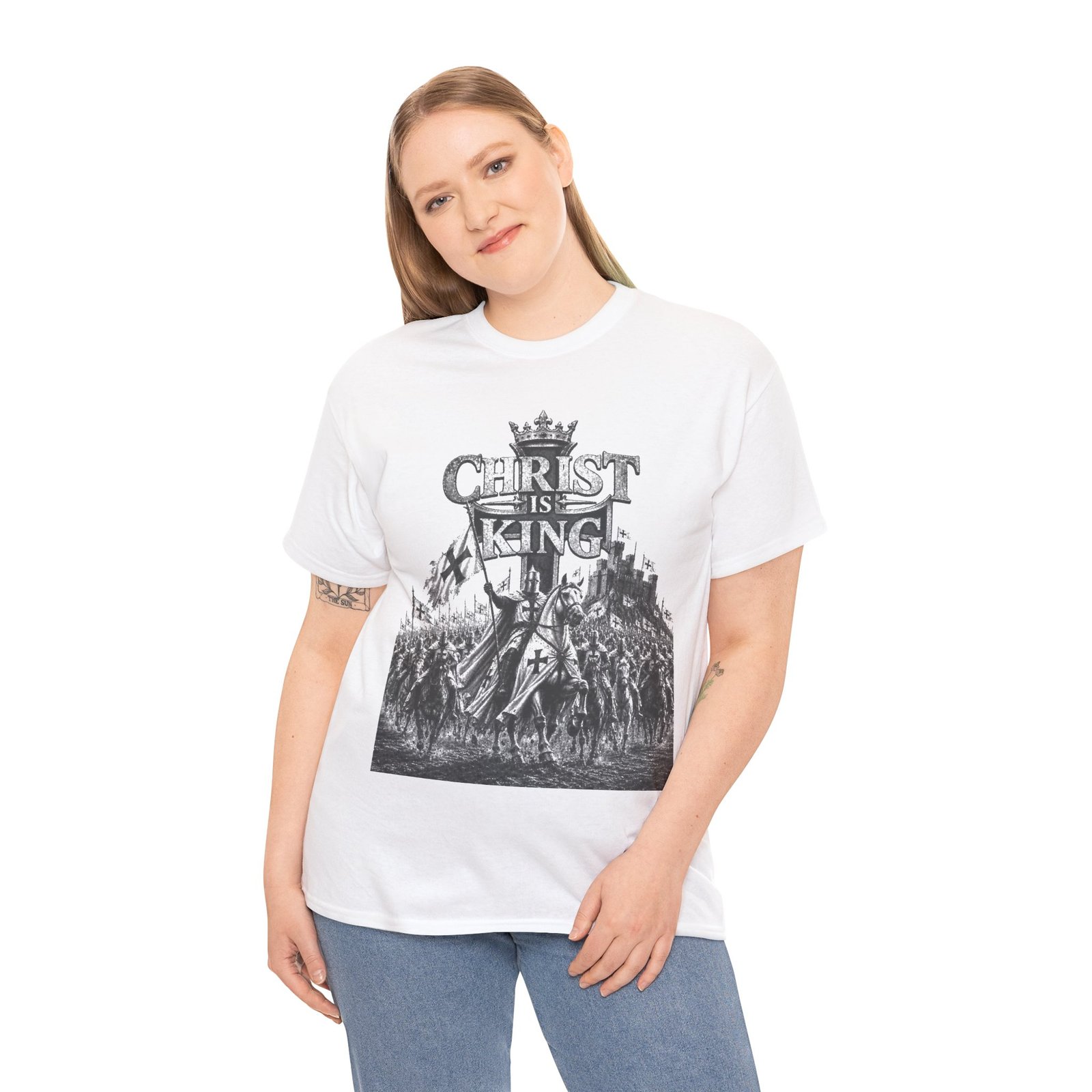 Christ Is King T-Shirt — Vintage Christian Faith Tee - Image 9
