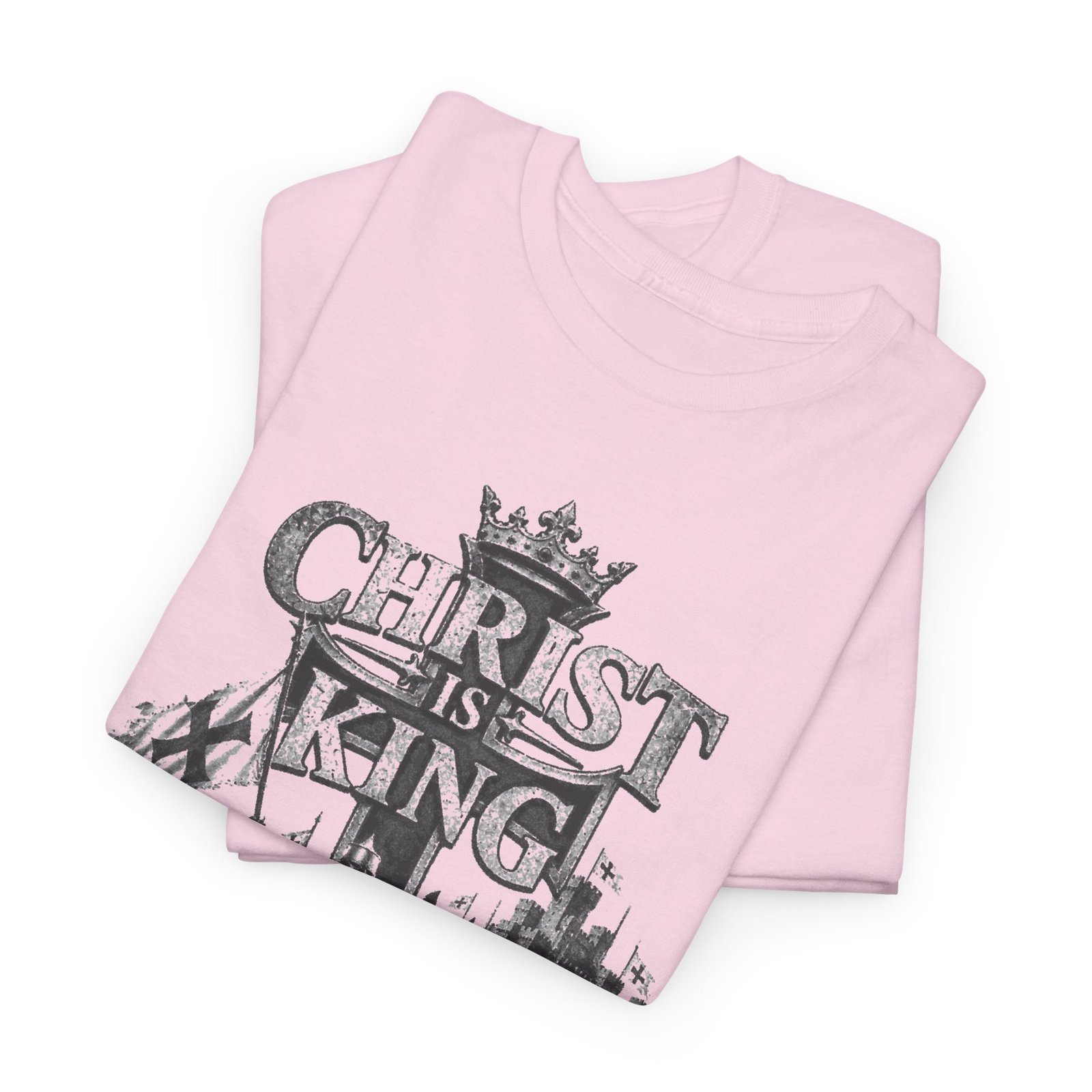 Christ Is King T-Shirt — Vintage Christian Faith Tee - Image 123