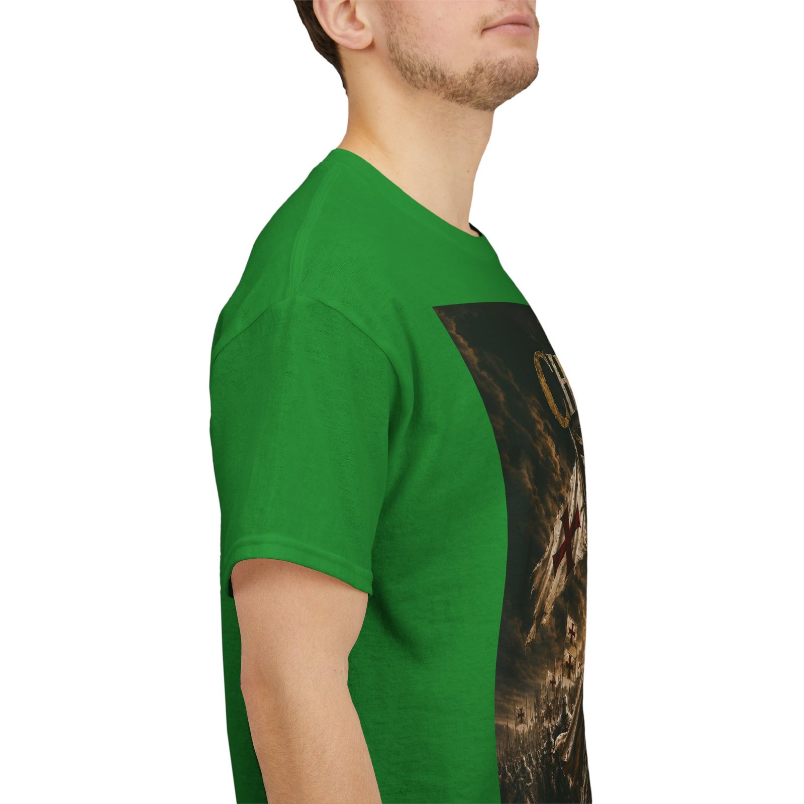 Christ Is King T‑Shirt — Christian Faith Battle Graphic Tee - Image 90