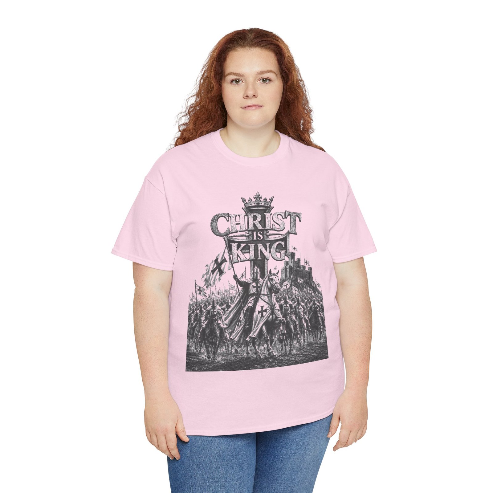 Christ Is King T-Shirt — Vintage Christian Faith Tee - Image 137