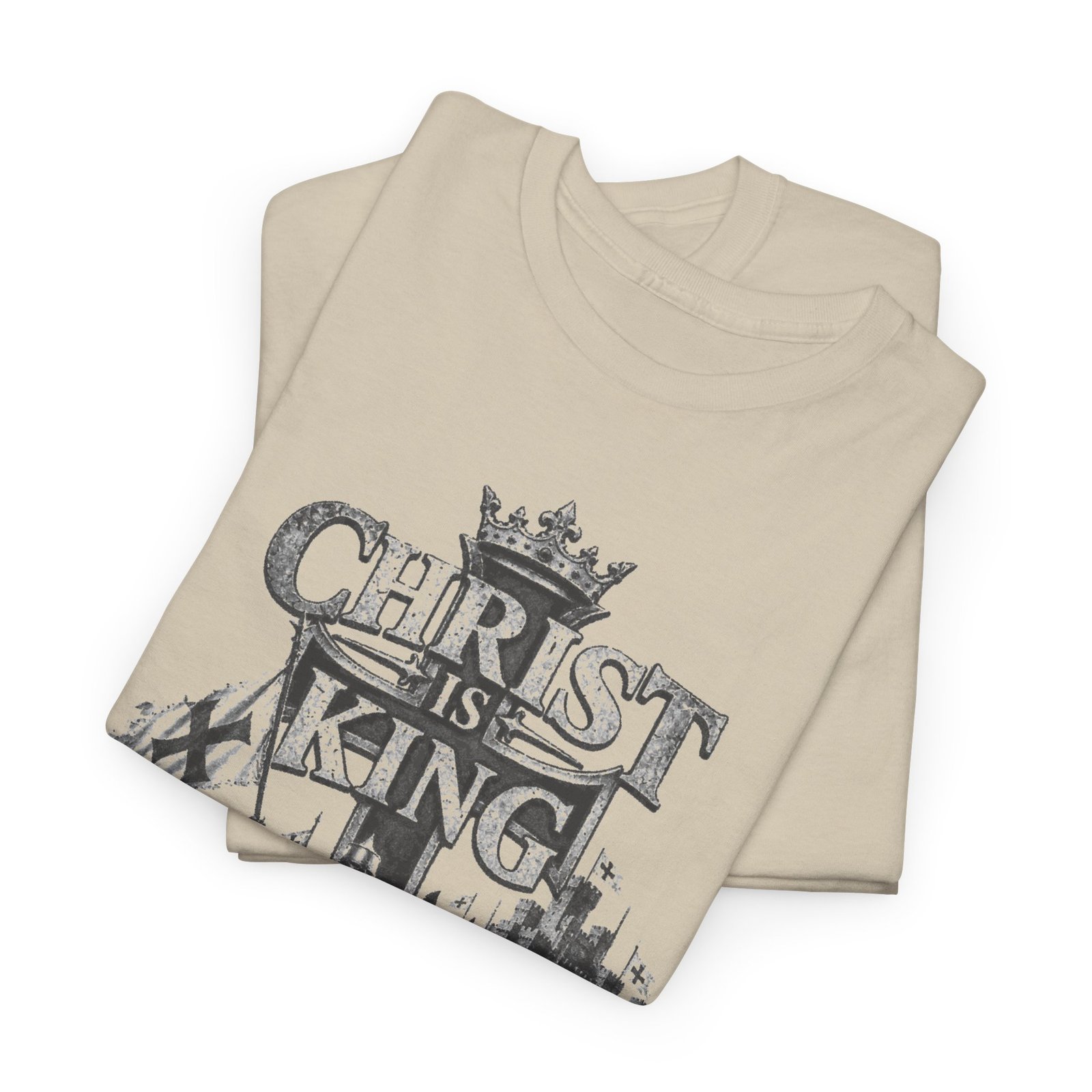 Christ Is King T-Shirt — Vintage Christian Faith Tee - Image 21