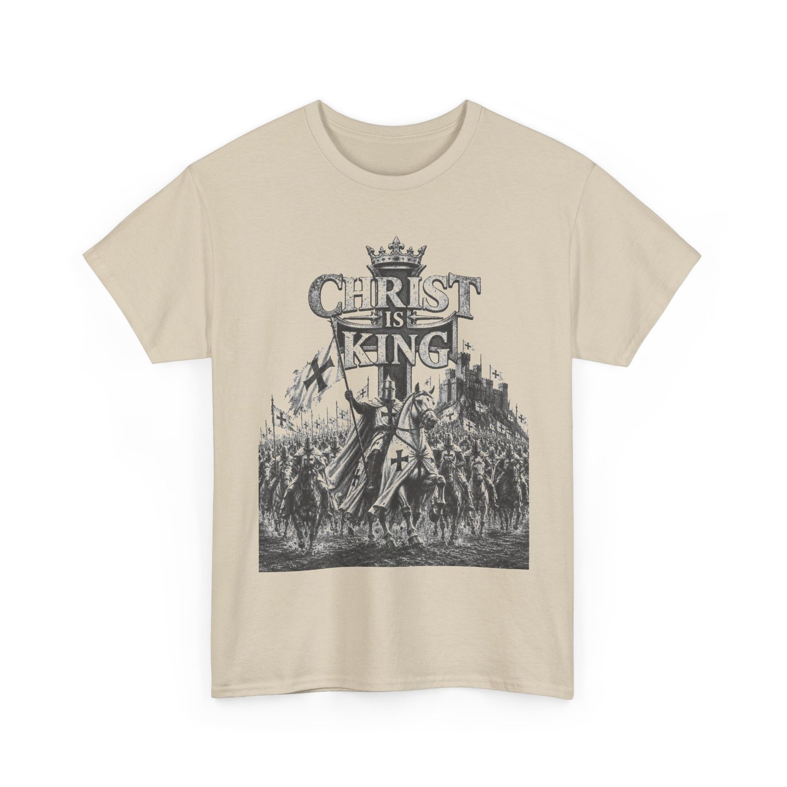Christ Is King T-Shirt — Vintage Christian Faith Tee - Image 19