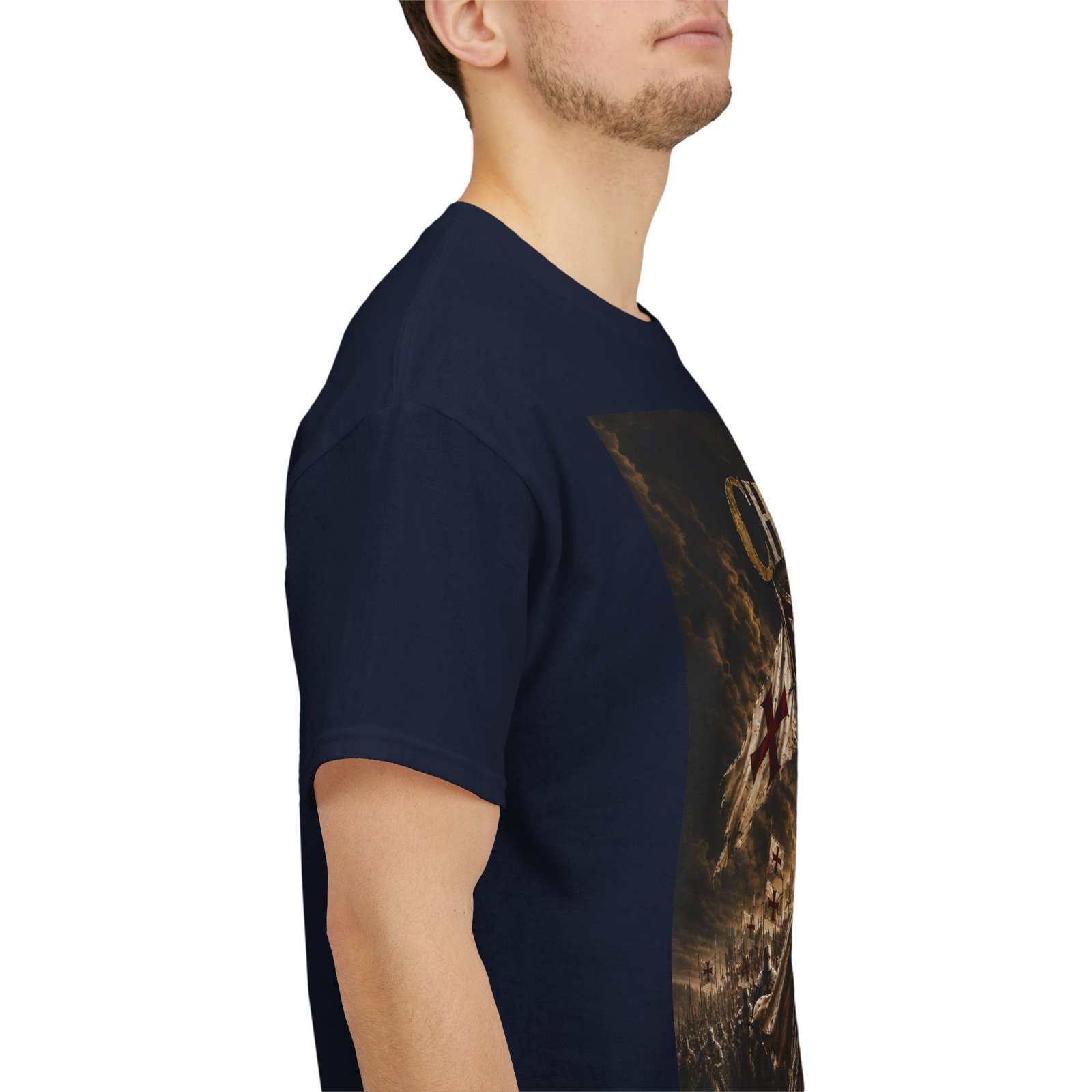 Christ Is King T‑Shirt — Christian Faith Battle Graphic Tee - Image 138