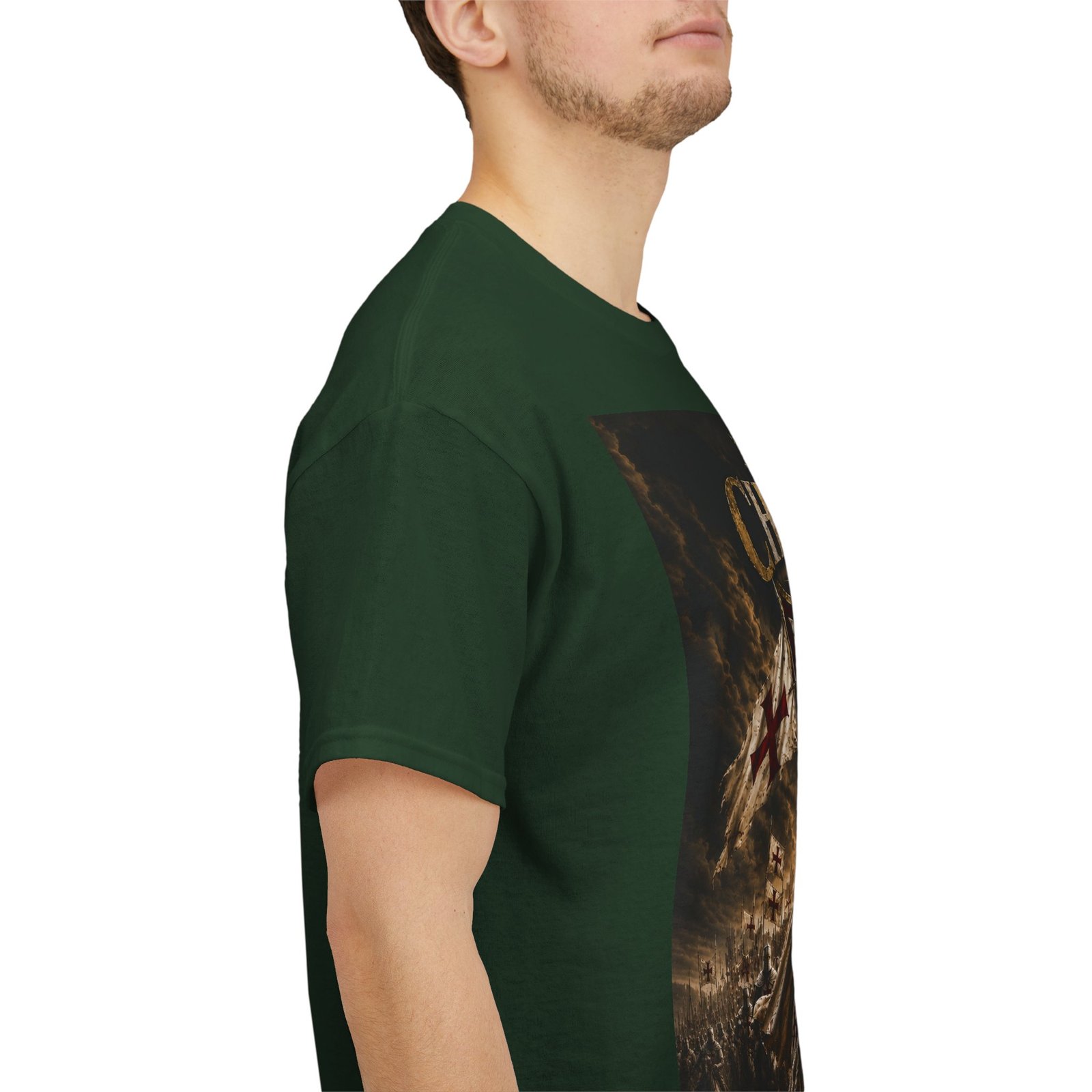 Christ Is King T‑Shirt — Christian Faith Battle Graphic Tee - Image 79