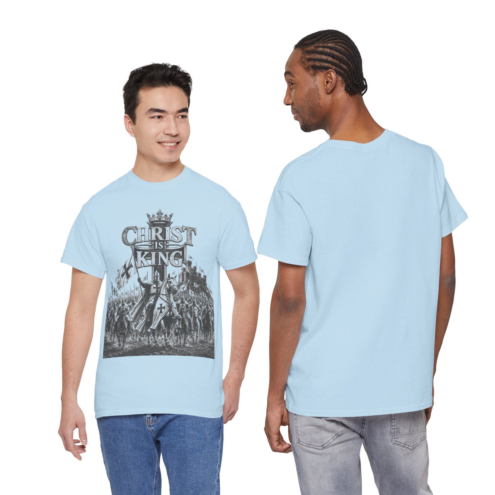 Christ Is King T-Shirt — Vintage Christian Faith Tee - Image 117
