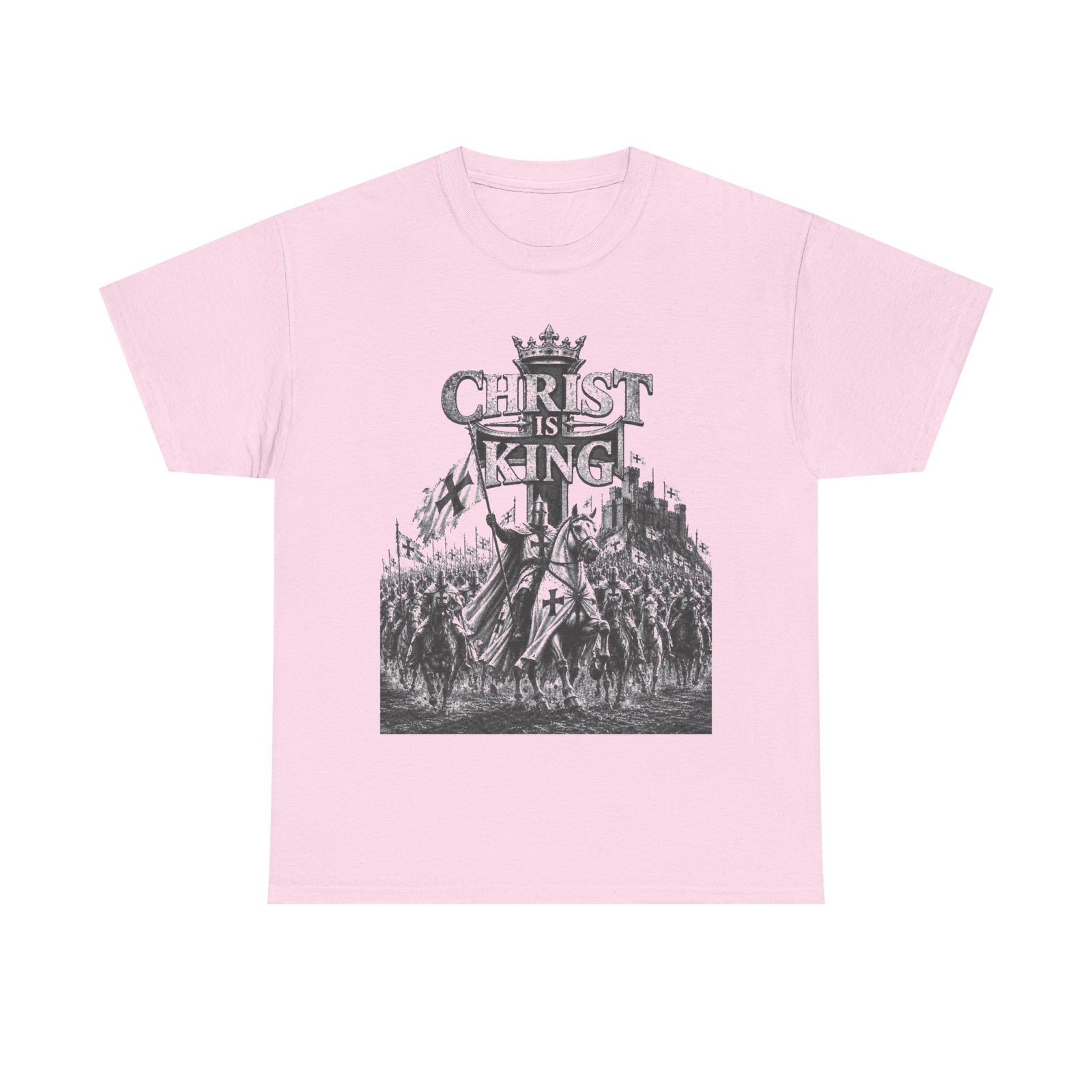 Christ Is King T-Shirt — Vintage Christian Faith Tee - Image 136