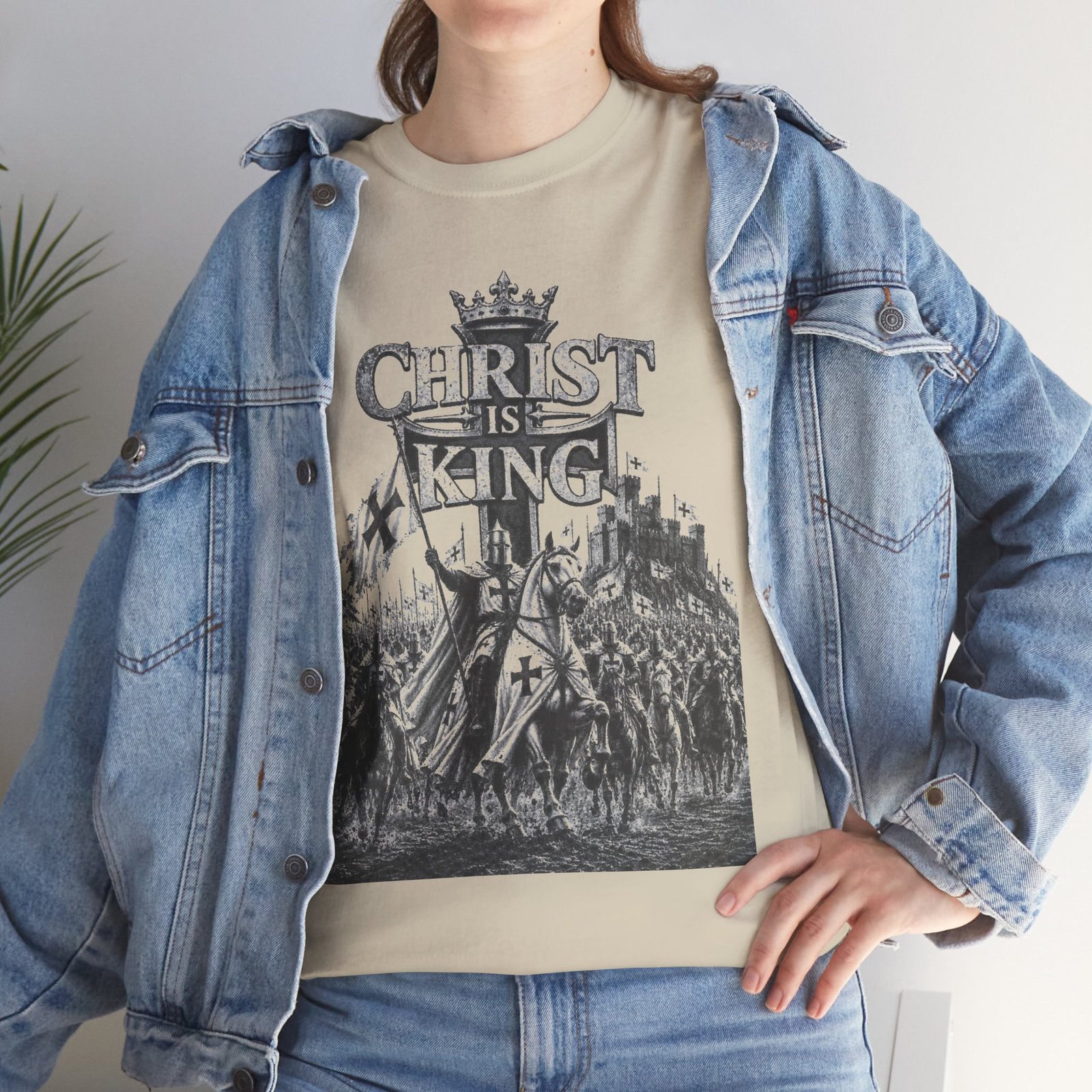Christ Is King T-Shirt — Vintage Christian Faith Tee - Image 31