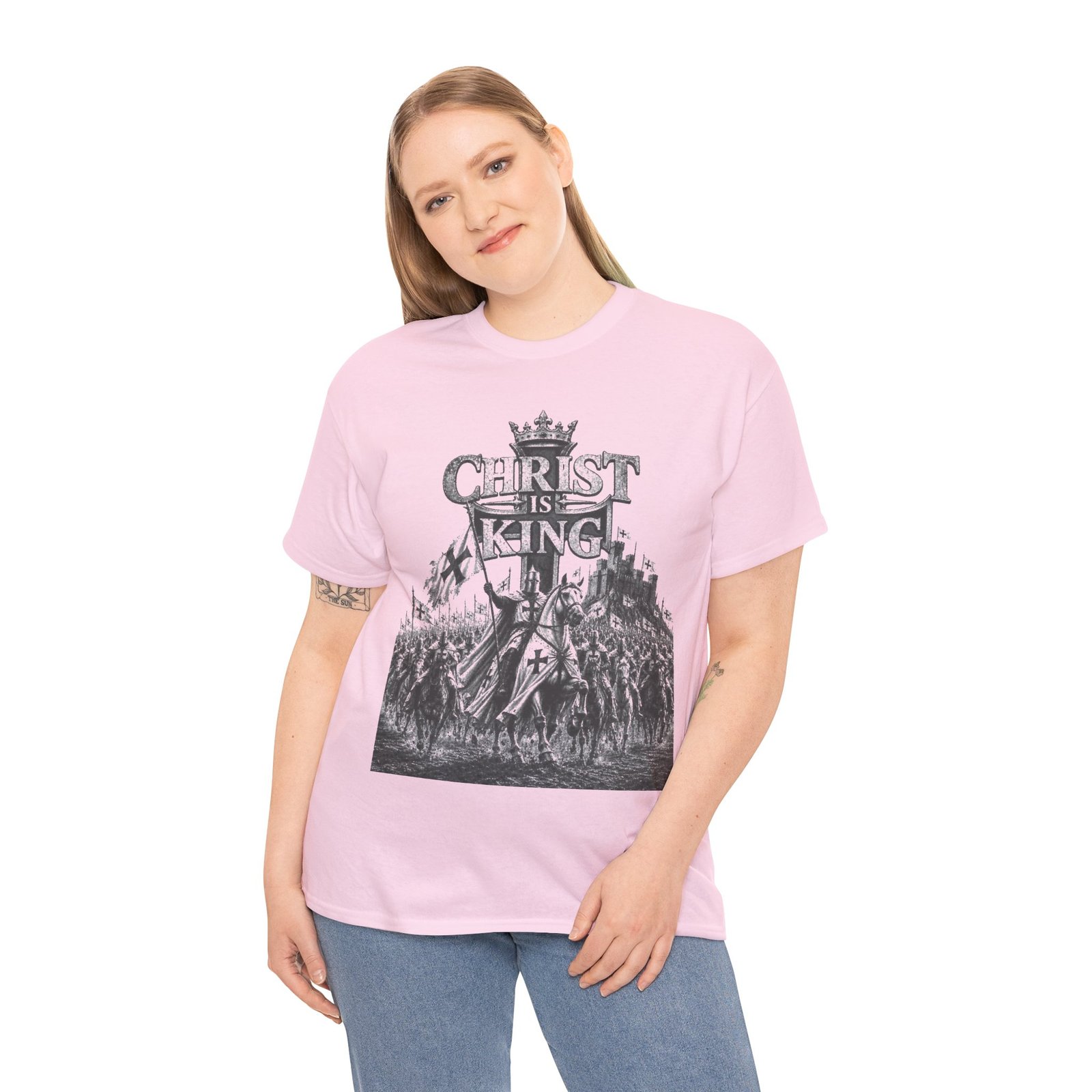 Christ Is King T-Shirt — Vintage Christian Faith Tee - Image 128