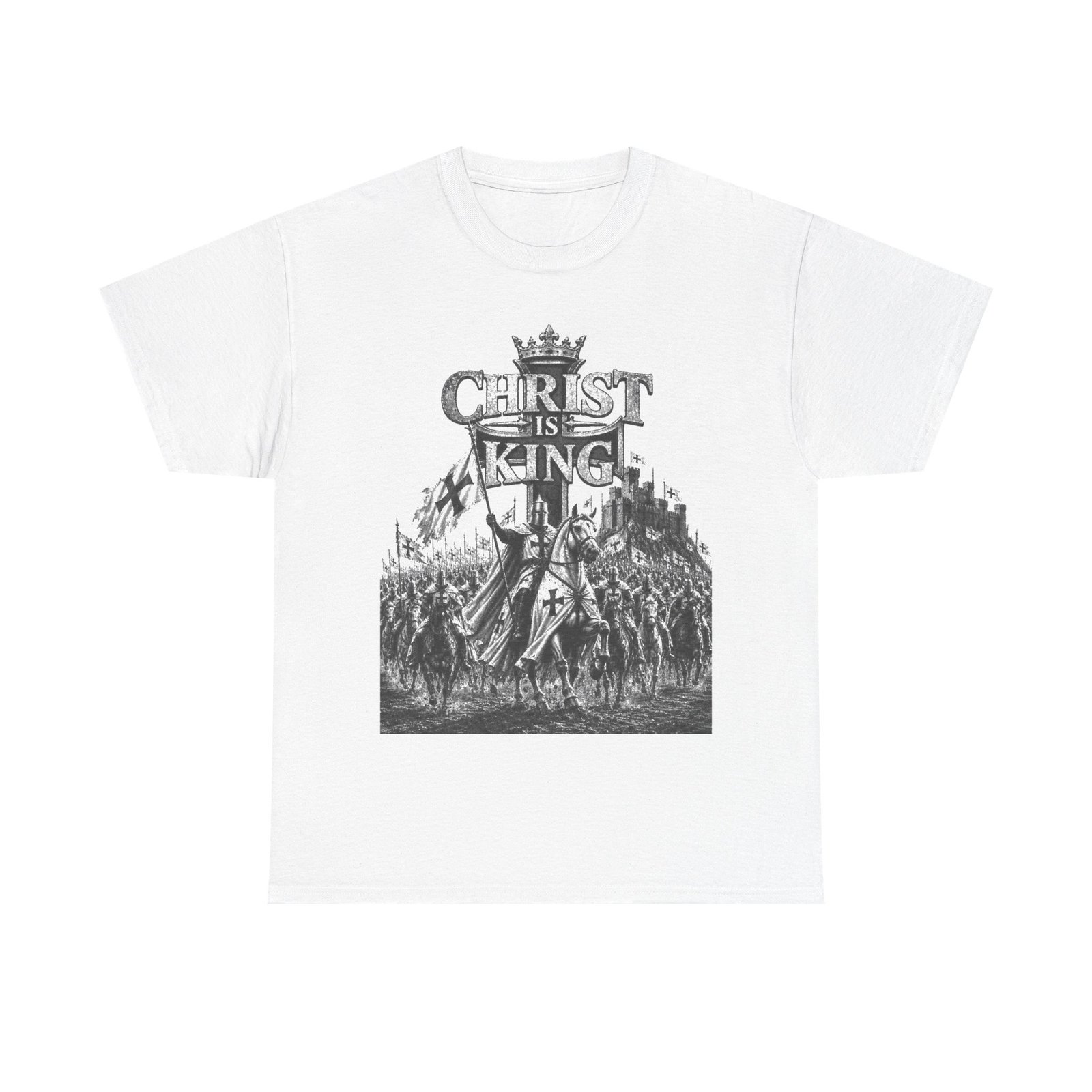 Christ Is King T-Shirt — Vintage Christian Faith Tee - Image 16
