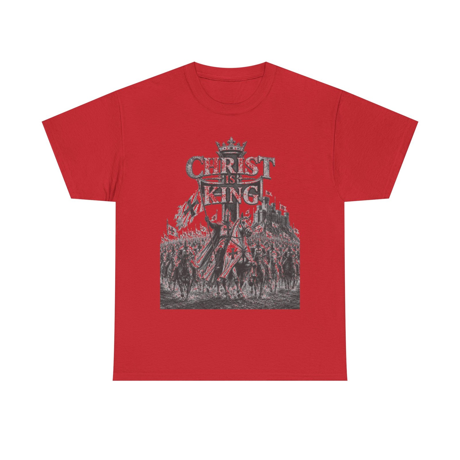 Christ Is King T-Shirt — Vintage Christian Faith Tee - Image 153