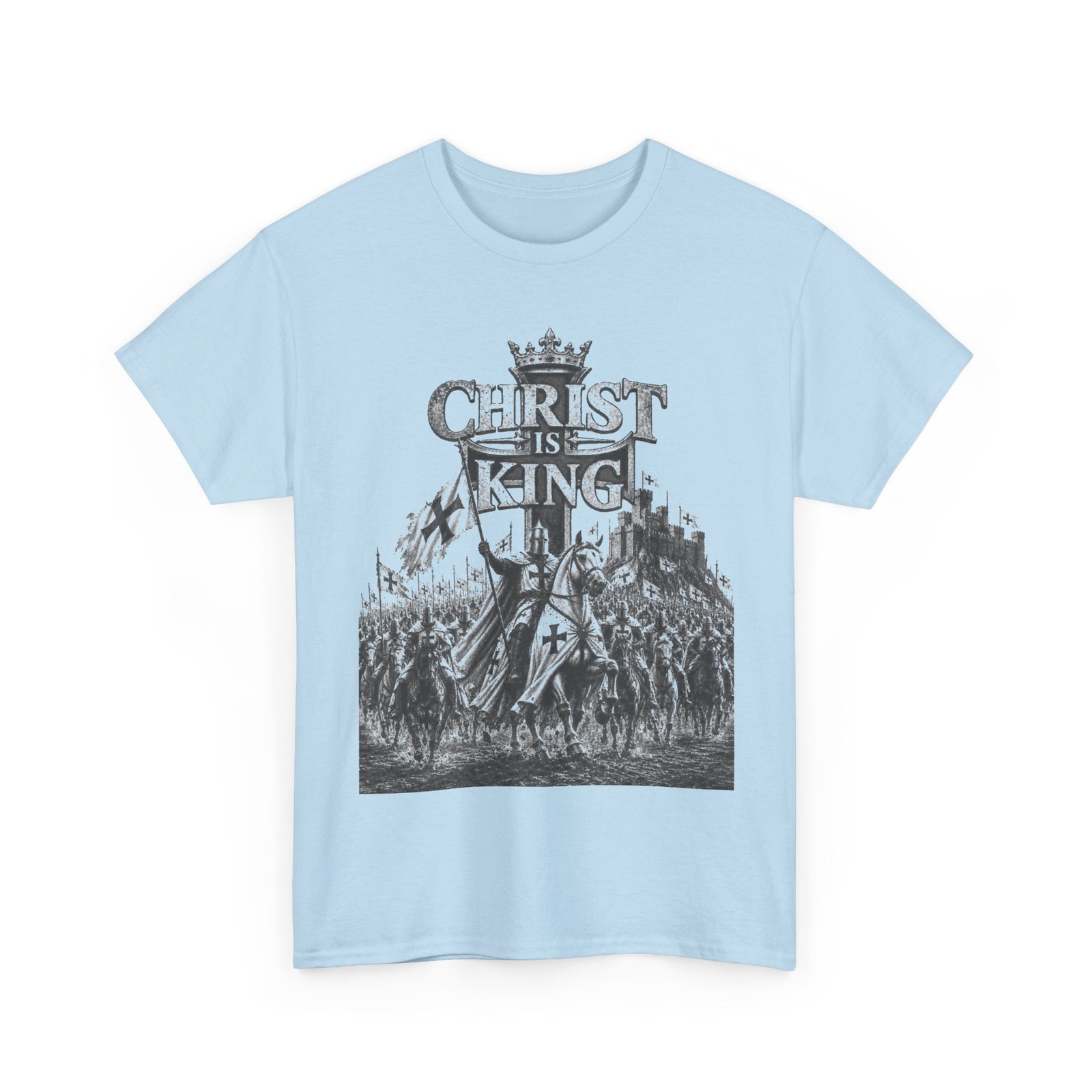 Christ Is King T-Shirt — Vintage Christian Faith Tee - Image 104