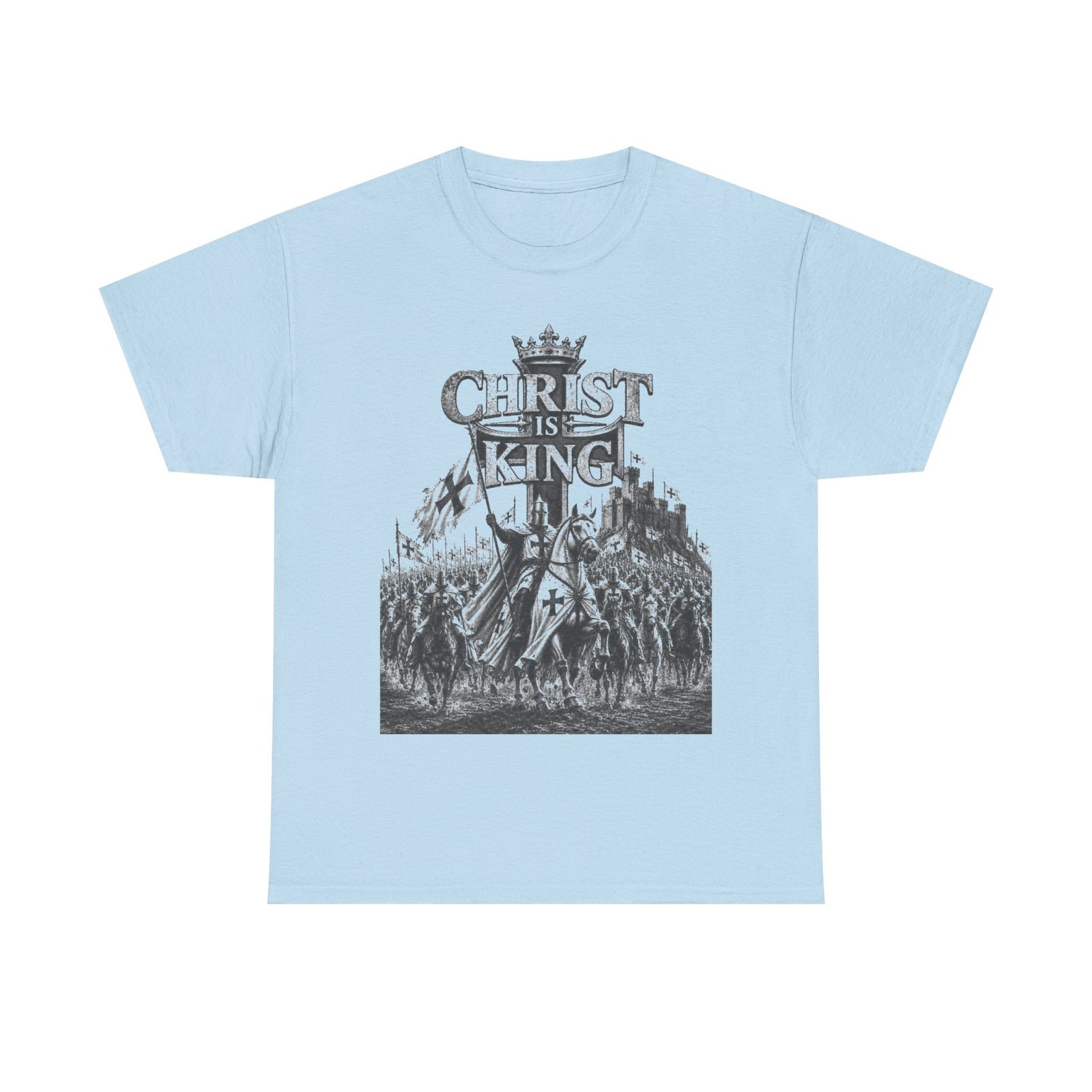 Christ Is King T-Shirt — Vintage Christian Faith Tee - Image 119