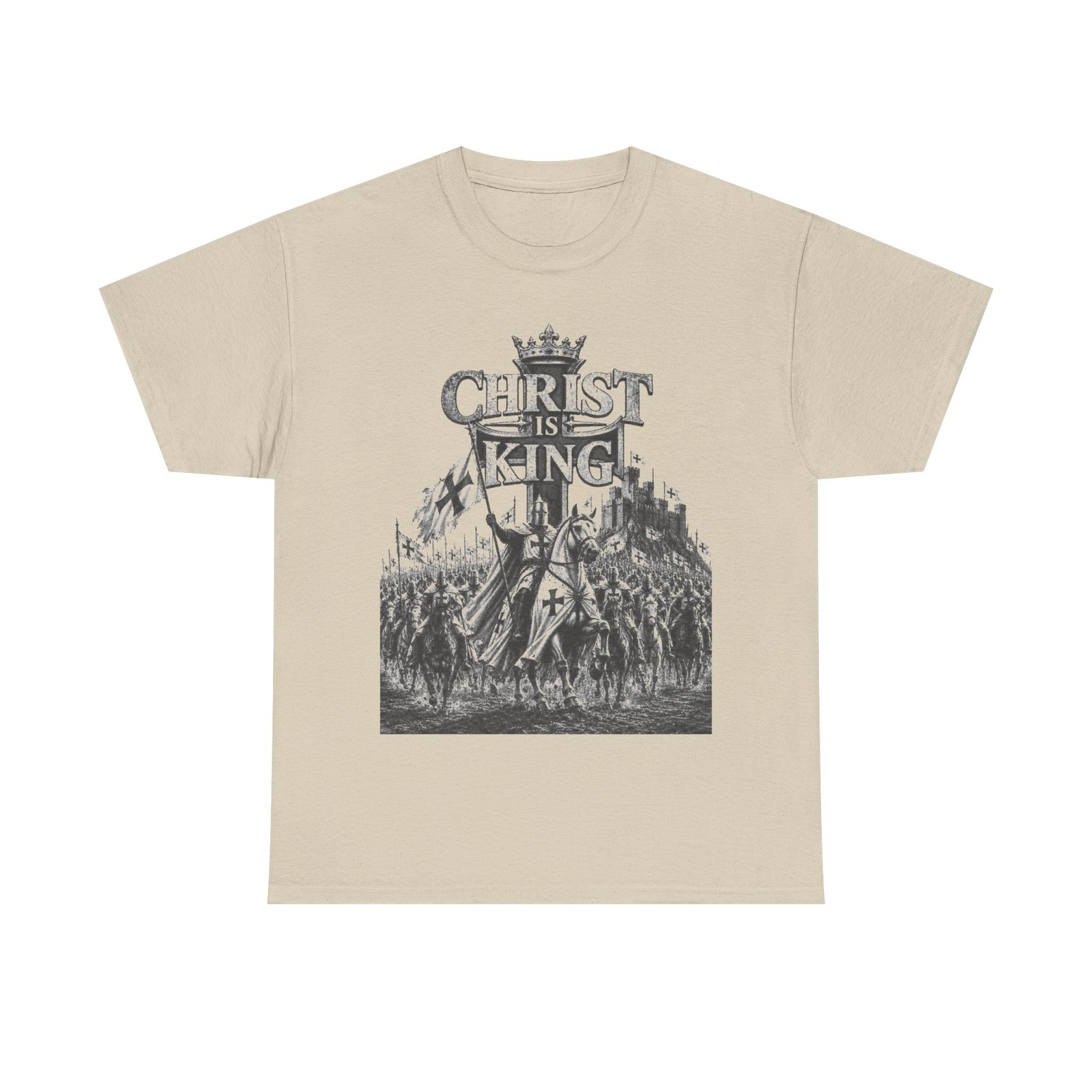 Christ Is King T-Shirt — Vintage Christian Faith Tee - Image 34