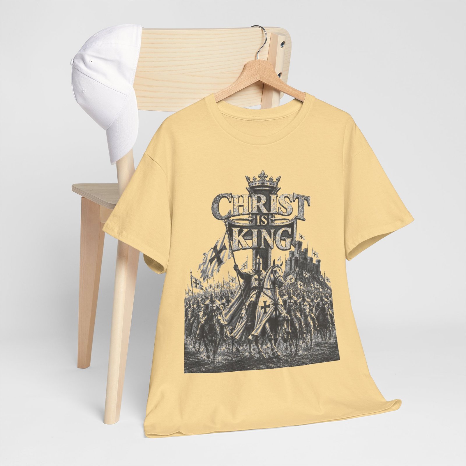 Christ Is King T-Shirt — Vintage Christian Faith Tee - Image 41