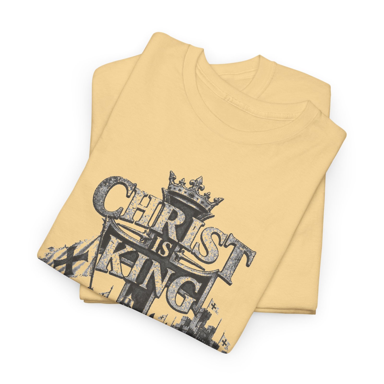 Christ Is King T-Shirt — Vintage Christian Faith Tee - Image 38
