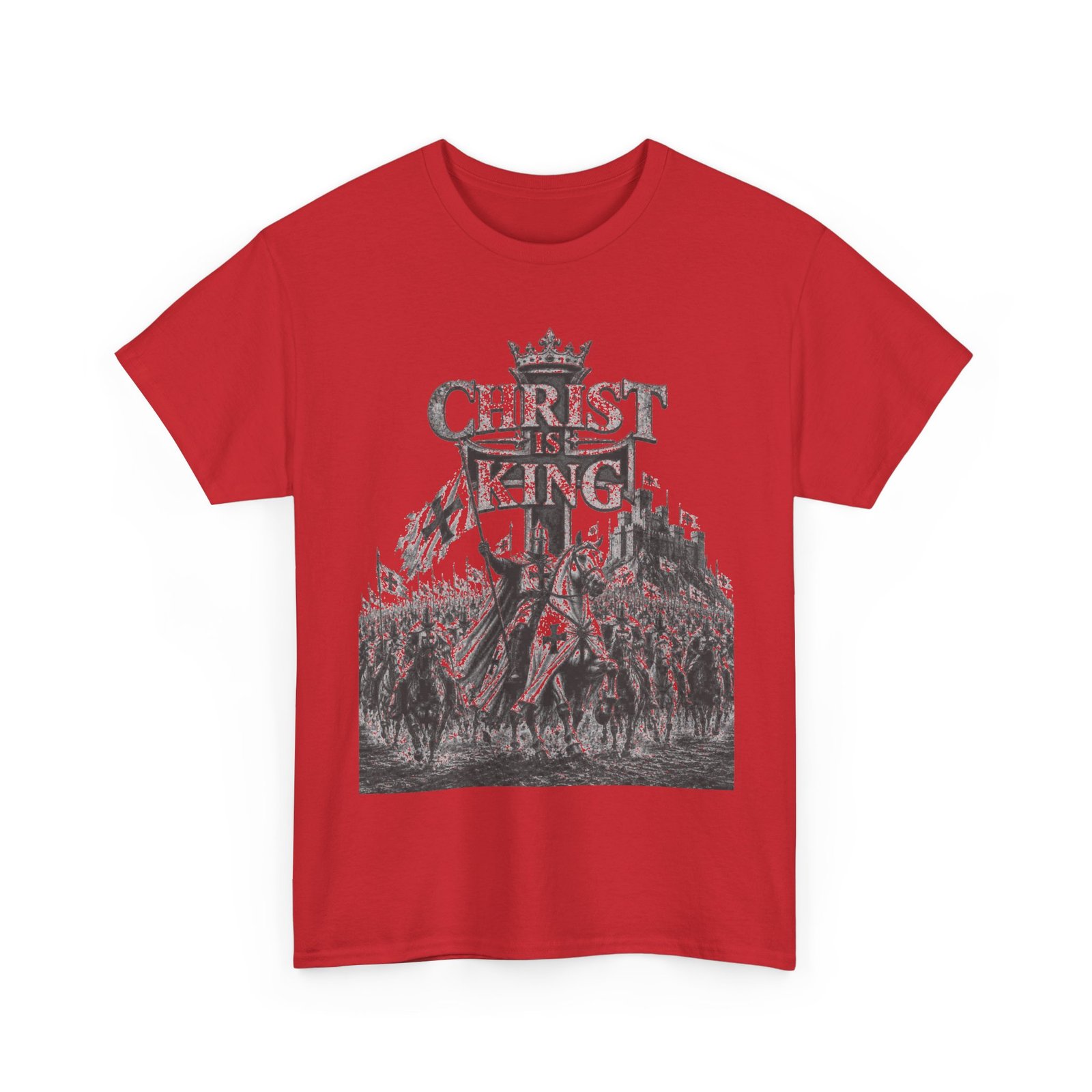 Christ Is King T-Shirt — Vintage Christian Faith Tee - Image 138