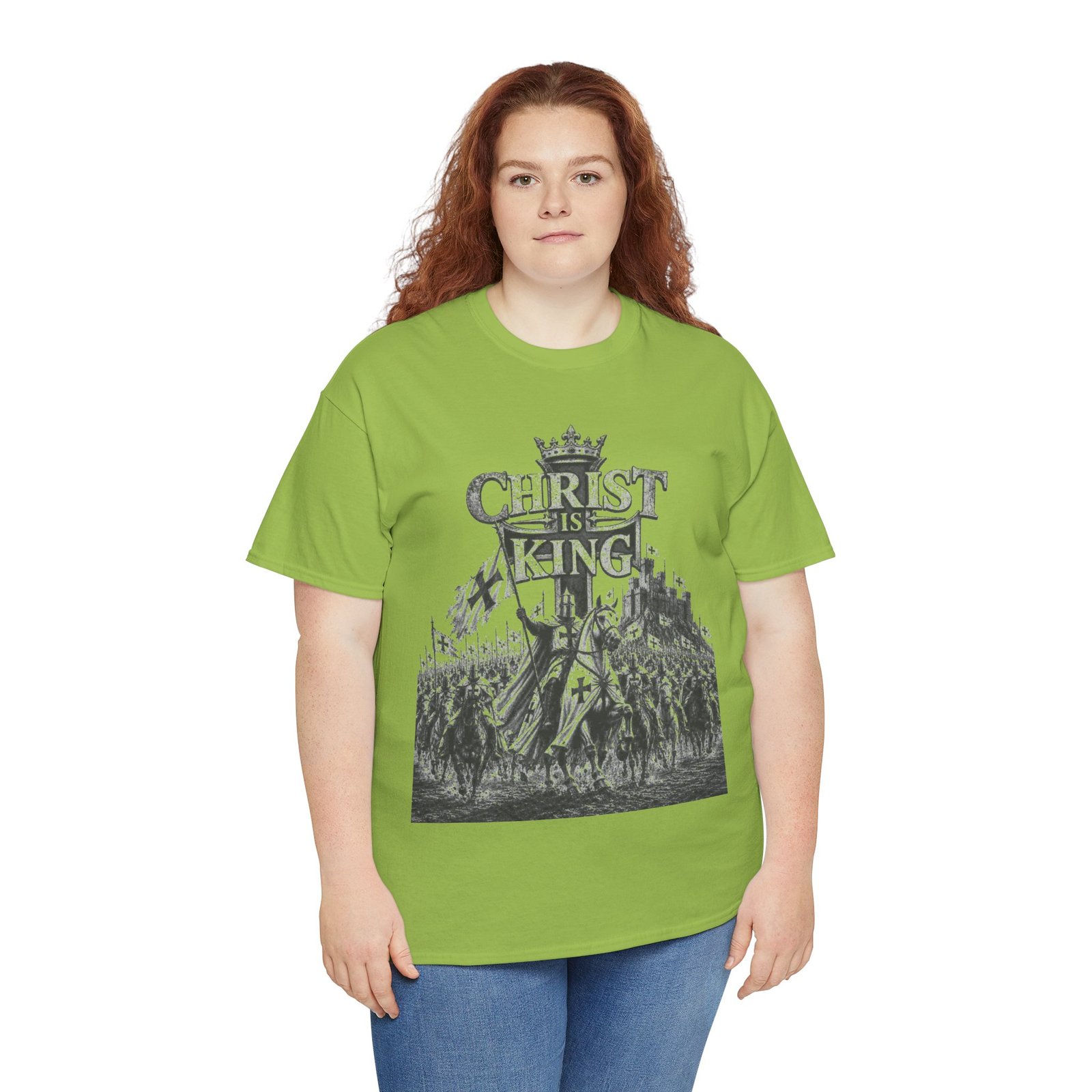 Christ Is King T-Shirt — Vintage Christian Faith Tee - Image 103