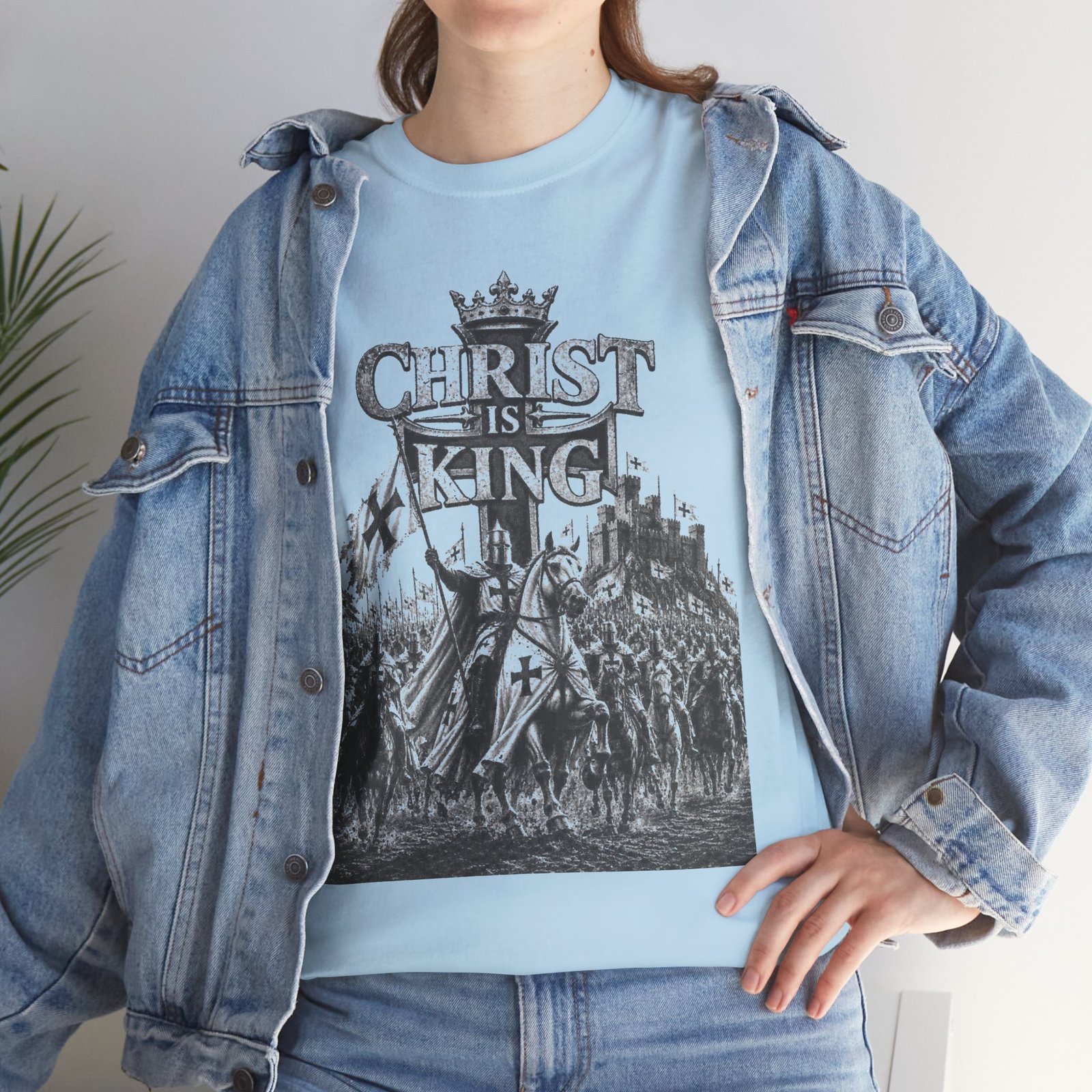 Christ Is King T-Shirt — Vintage Christian Faith Tee - Image 116