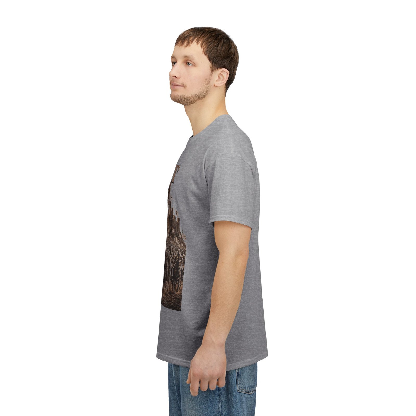 Christ Is King T‑Shirt — Medieval Crusader Faith Graphic Tee - Image 45